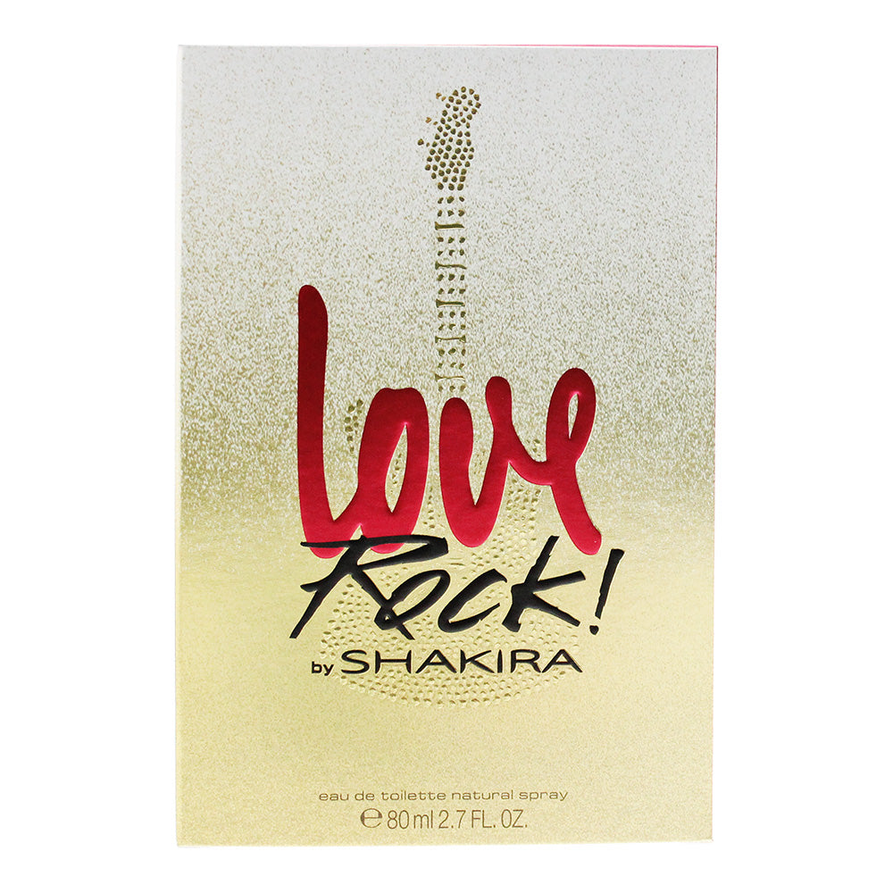 Shakira Love Rock! Eau de Toilette 80ml - Box
