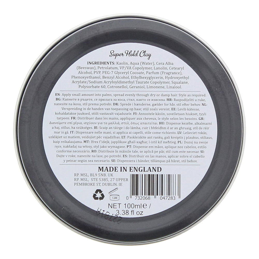 Dapper Dan Super Hold Ultra Matt Clay 100ml