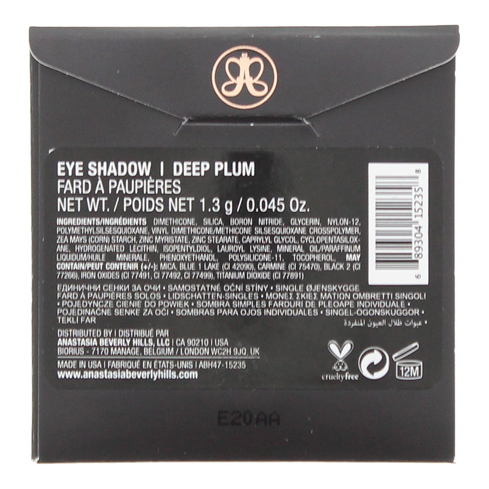 Anastasia Beverly Hills Deep Plum Single Eye Shadow 1.3g