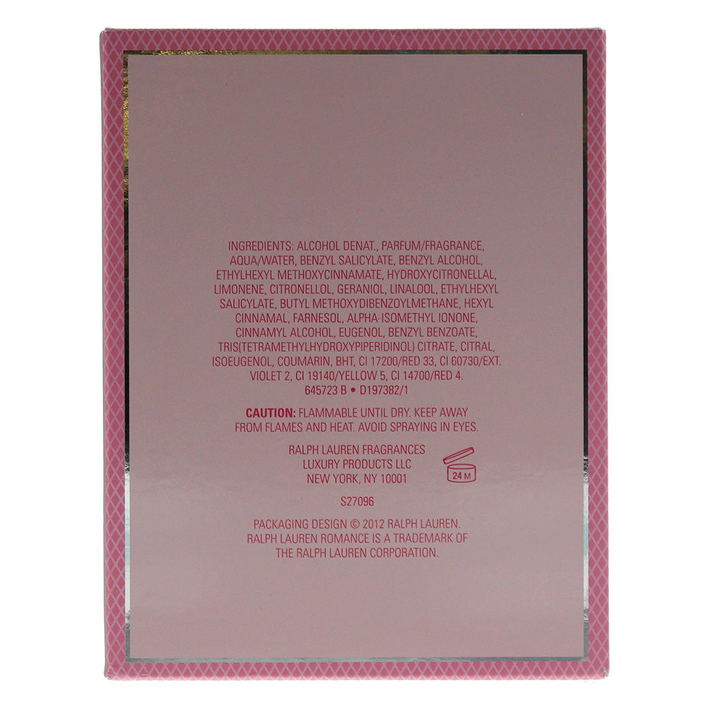 Ralph Lauren Romance Summer Blossom Eau De Parfum 100ml