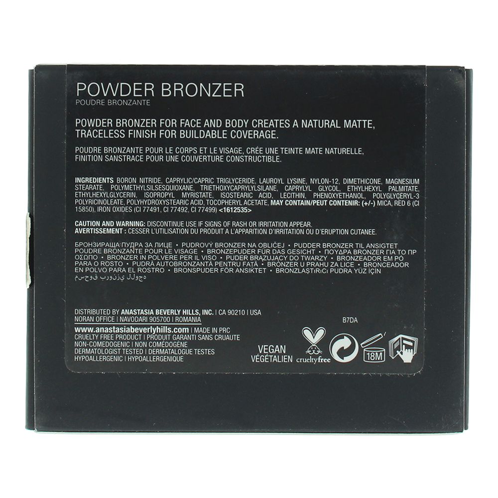 Anastasia Beverly Hills Cappucino Powder Bronzer 10g - Ingredients
