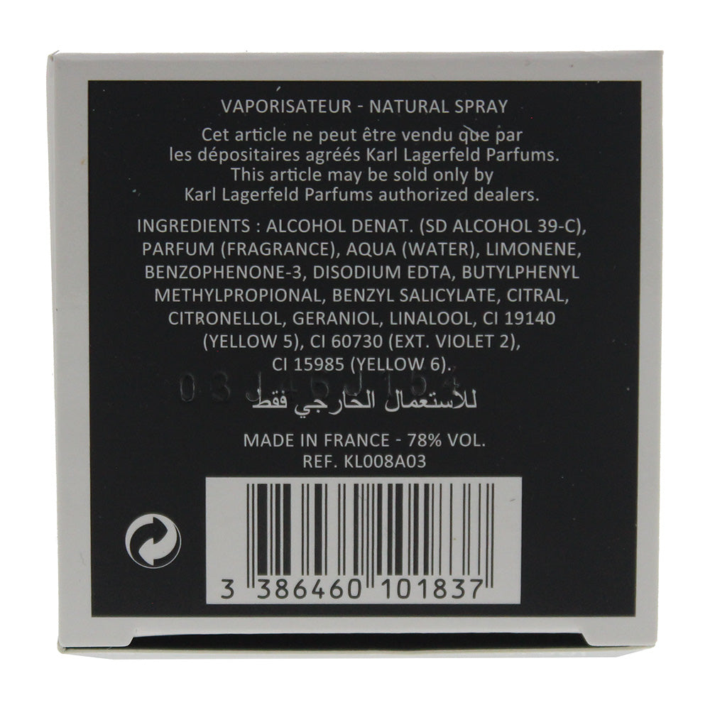 Karl Lagerfeld Bois De Yuzu Eau De Toilette 100ml