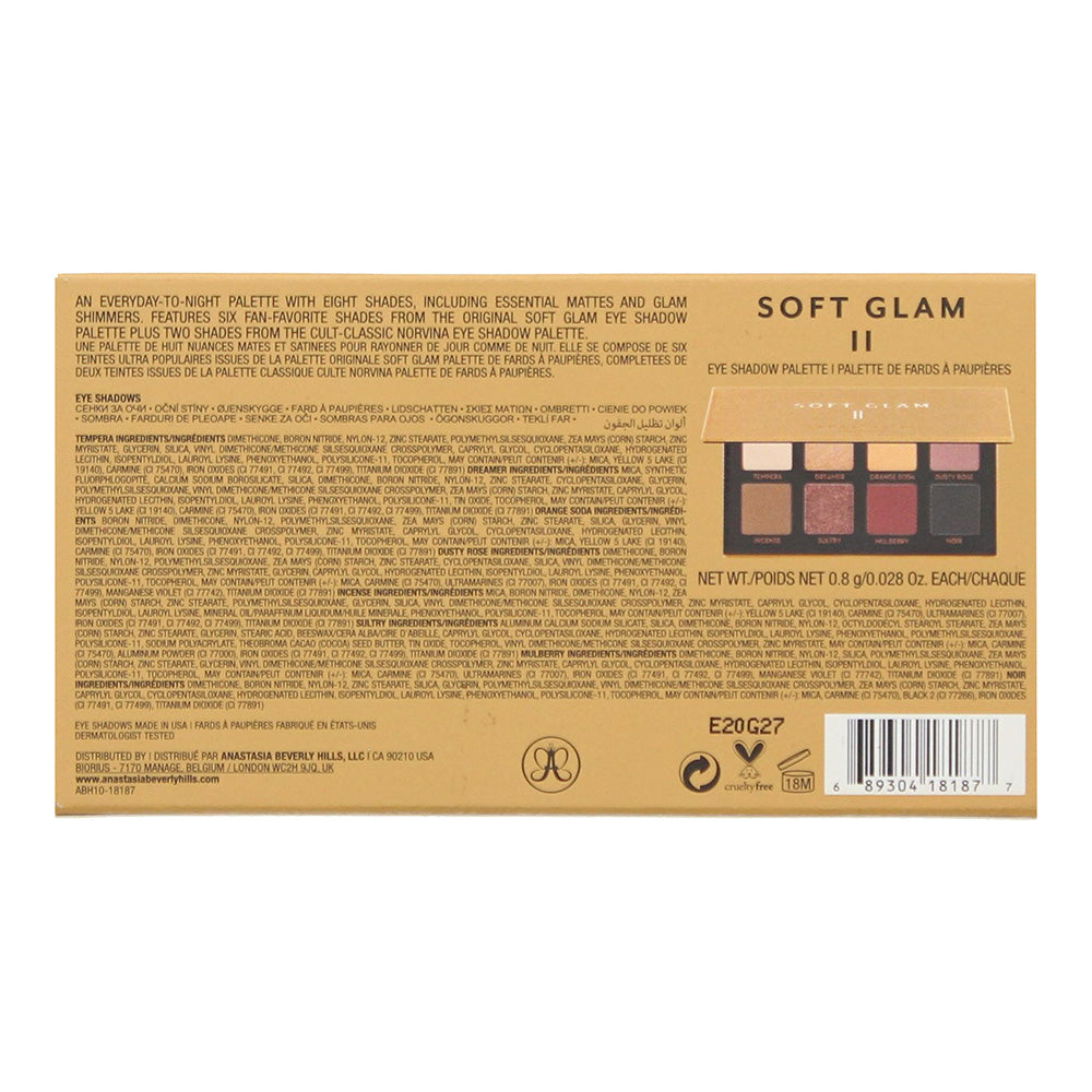 Anastasia Beverly Hills Soft Glam II Eye Shadow Palette 6.4g