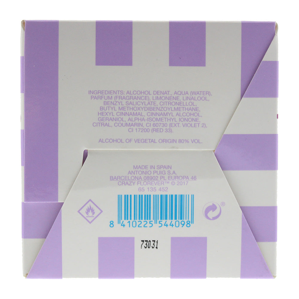 Agatha Ruiz De La Prada Crazy Florever Beach Bungalow Eau De Toilette 80ml