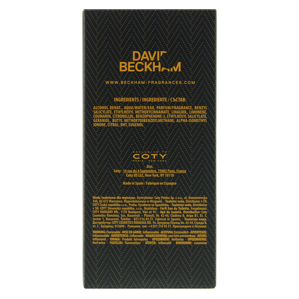 David Beckham Classic Touch Eau de Toilette 90ml