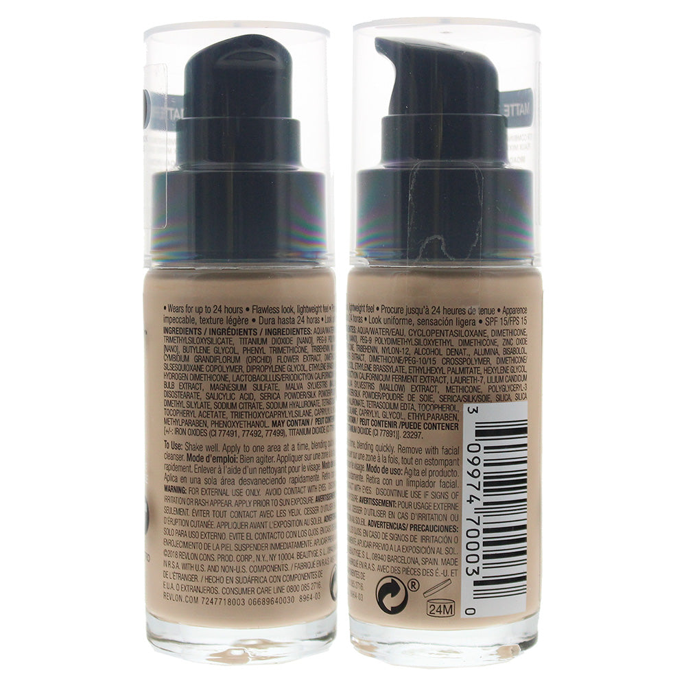 Revlon Colorstay Makeup Combination/Oily Skin Spf 15 180 Sand Beige Foundation 30ml