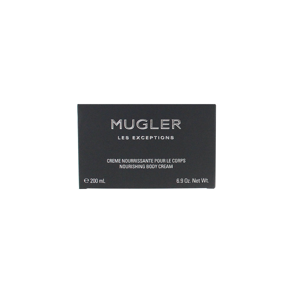 Mugler Les Exceptions Nourishing Body Cream 200ml - Box