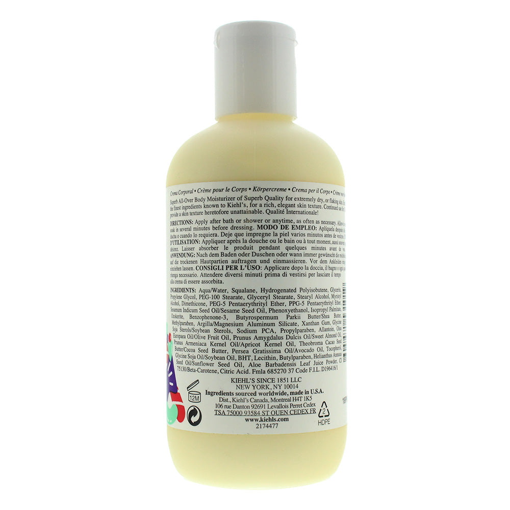 Kiehl's Creme de Corps Moisturising Cream 250ml