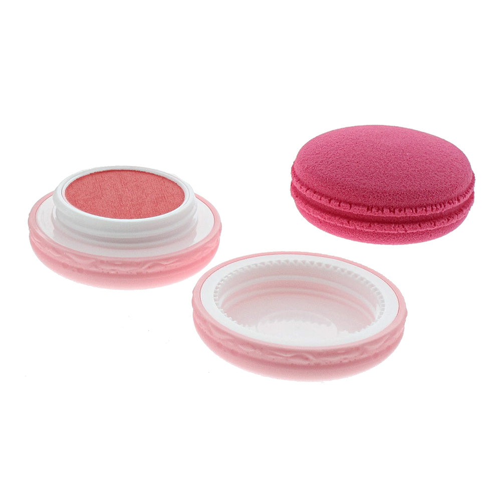 Lancôme La Petit Macaron Gift Set:  Blusher #02 Coral 2.5g & Blending Sponge - Product