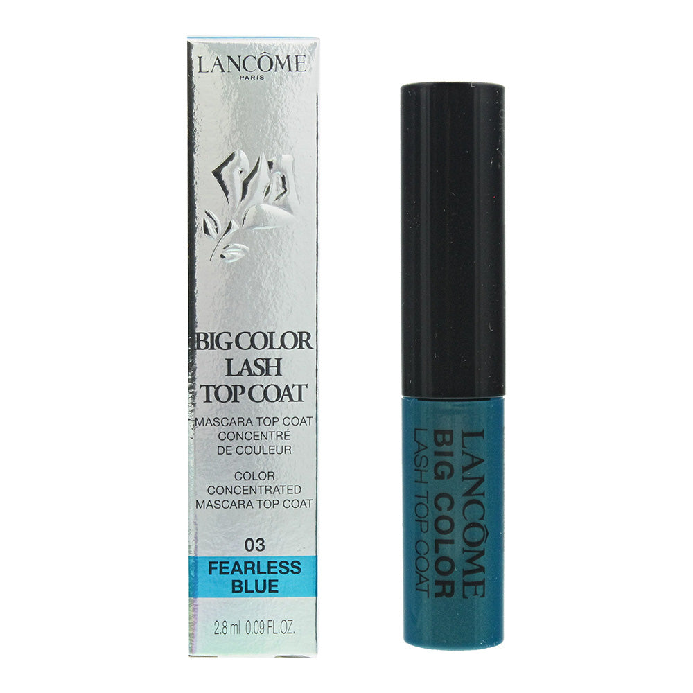 Lancôme Big Color #03 Fearless Blue Top Coat Mascara 2.8ml