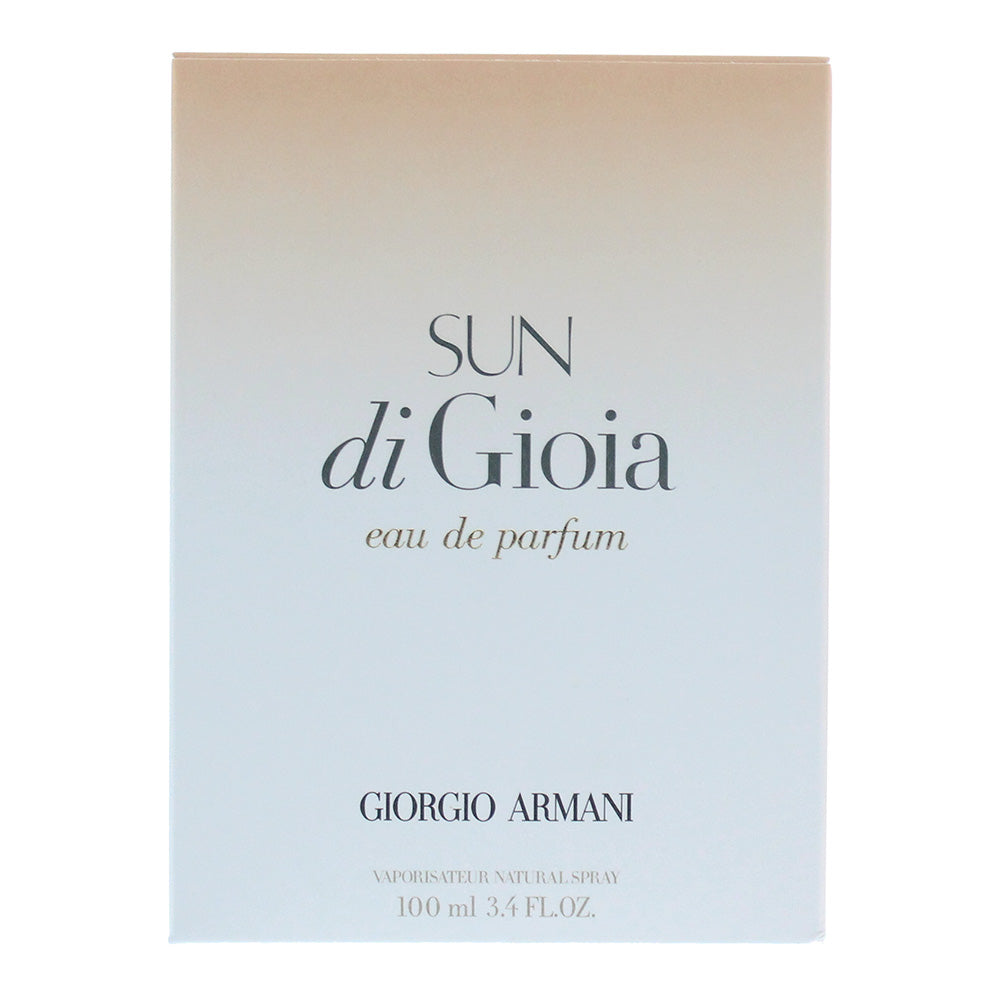 Giorgio Armani Sun Di Gioia Eau de Parfum 100ml - Box