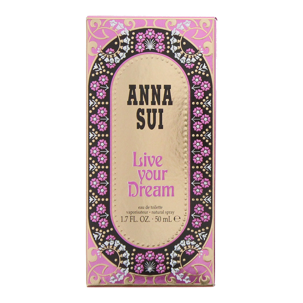 Anna Sui Live Your Dream Eau de Toilette 50ml - Box