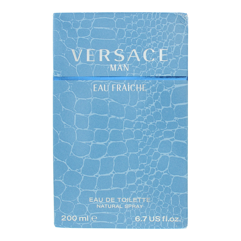 Versace Man Eau Fraiche Eau de Toilette 200ml - Box