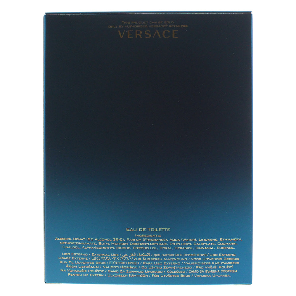 Versace Eros Eau de Toilette 200ml - Ingredients