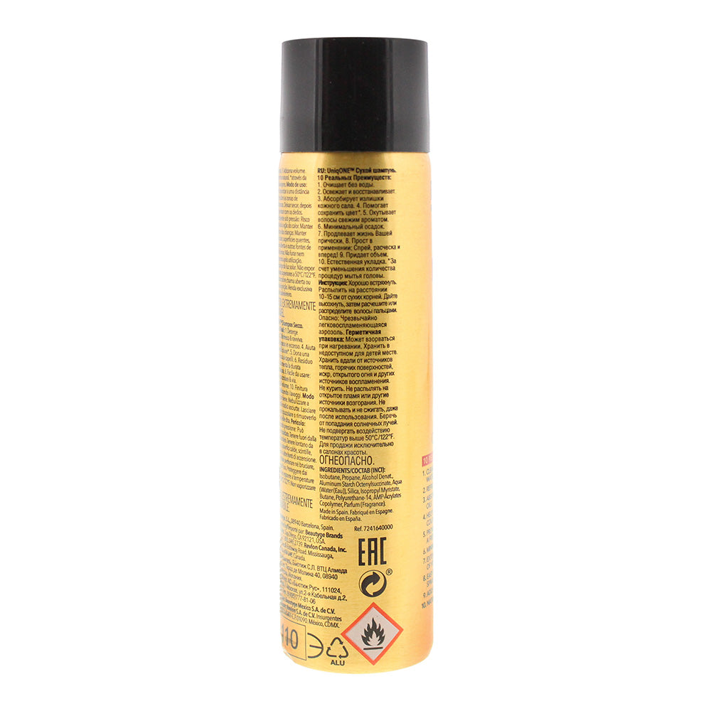 Revlon Uniq One Dry Shampoo 75ml - Ingredients