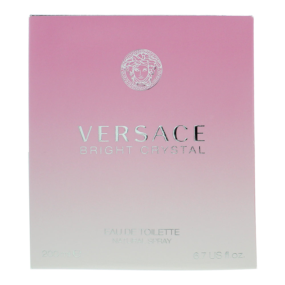 Versace Bright Crystal Eau de Toilette 200ml - Box
