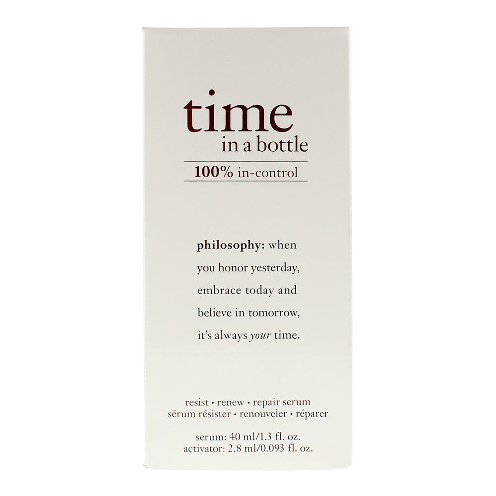 Philosophy Time In A Bottle Face Serum 40ml - Box