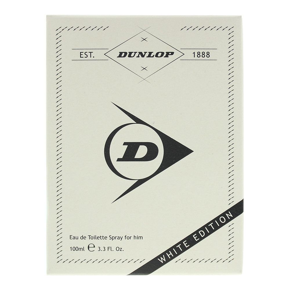 Dunlop White Edition Eau de Toilette 100ml - Box