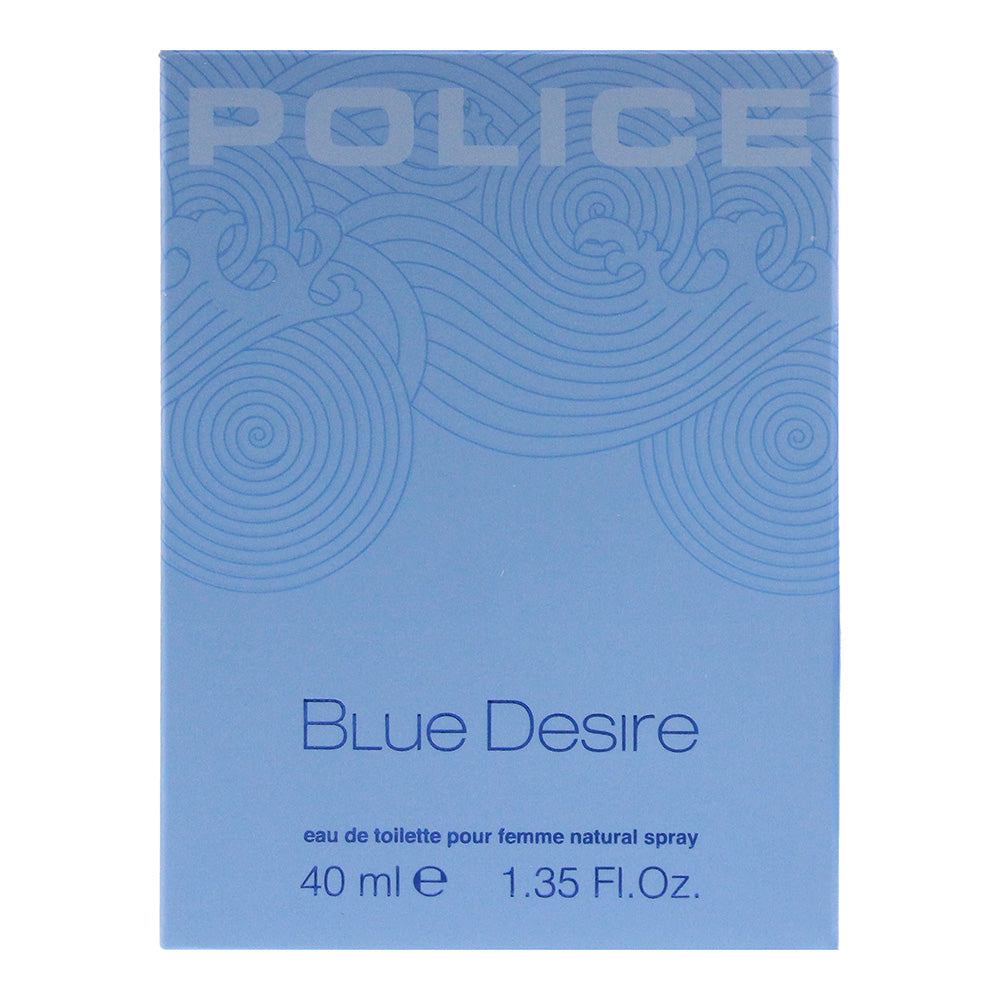 Police Blue Desire Eau de Toilette 40ml - Box