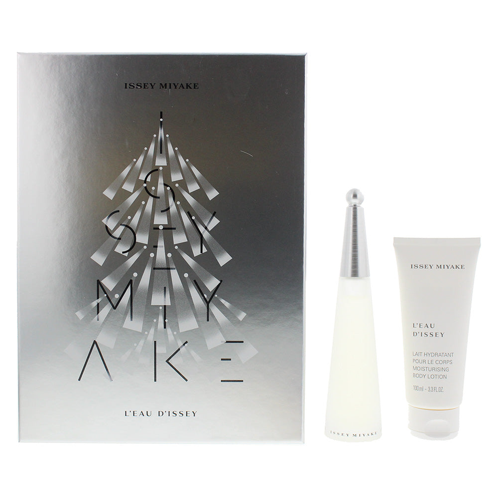 Issey Miyake L'eau D'issey Eau De Toilette 2 Piece Gift Set: Eau De Toilette 50ml - Body Lotion 100ml