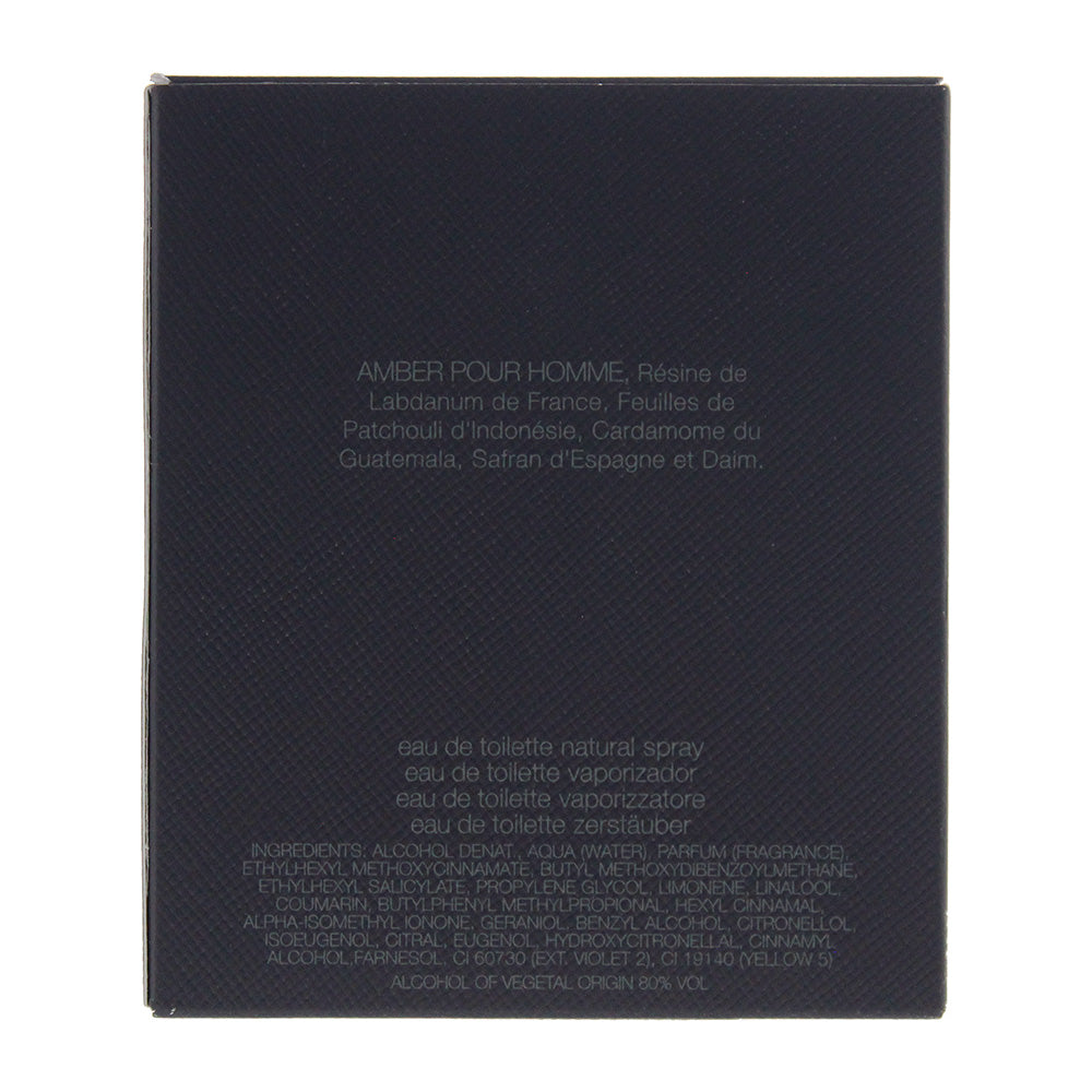 Prada Pour Homme Amber Eau De Toilette 50ml