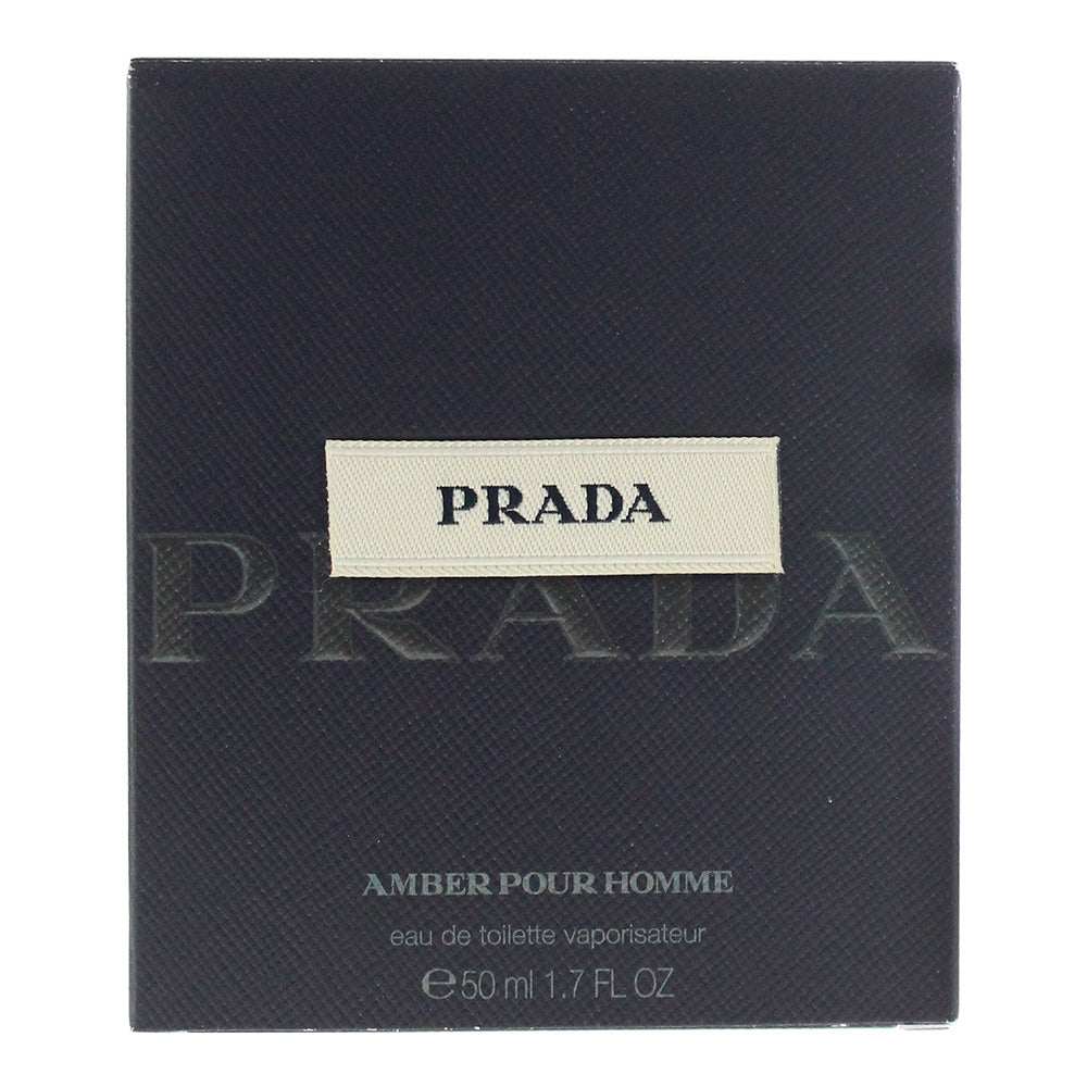 Prada Pour Homme Amber Eau de Toilette 50ml - Box
