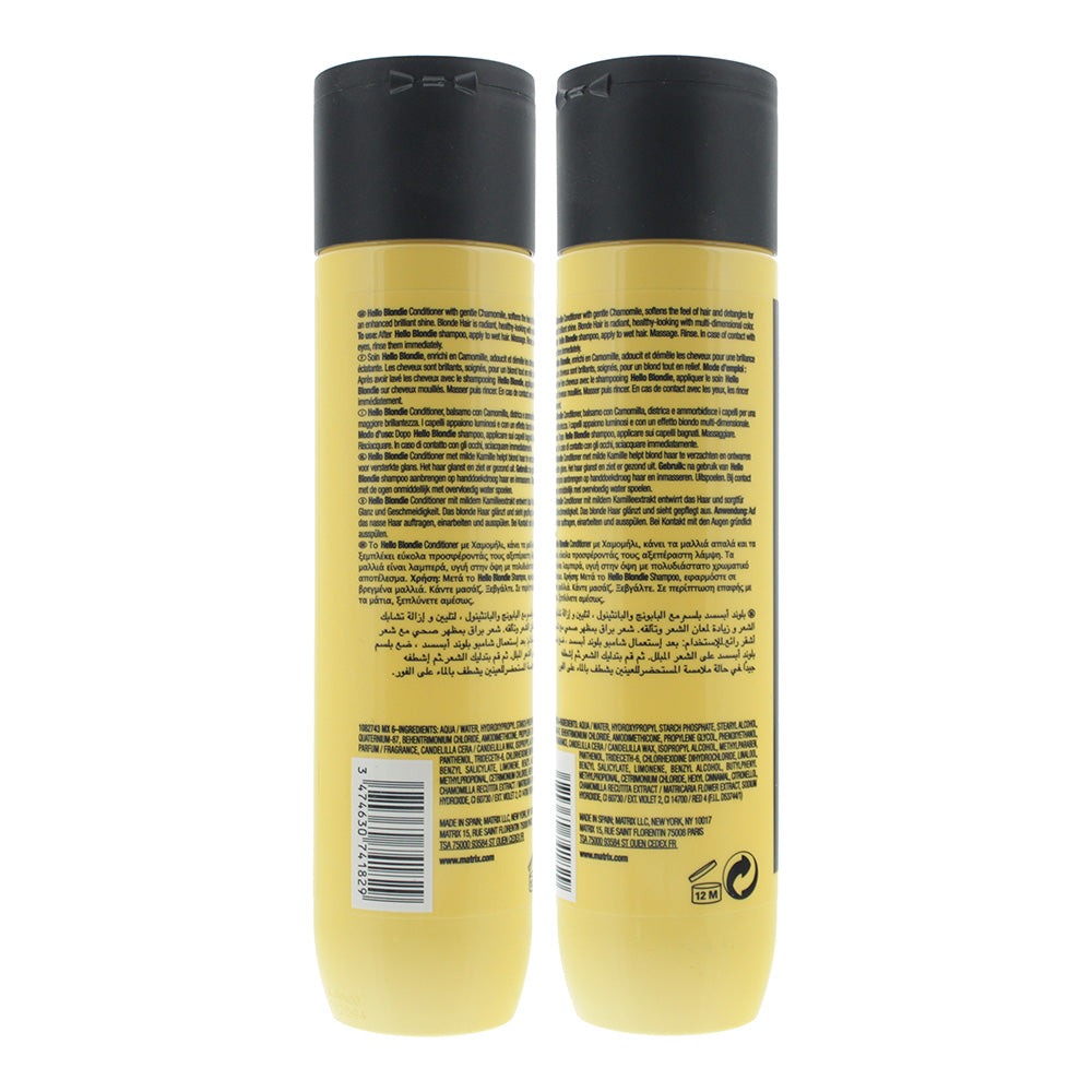 Matrix Total Results Hello Blondie Conditioner 300ml
