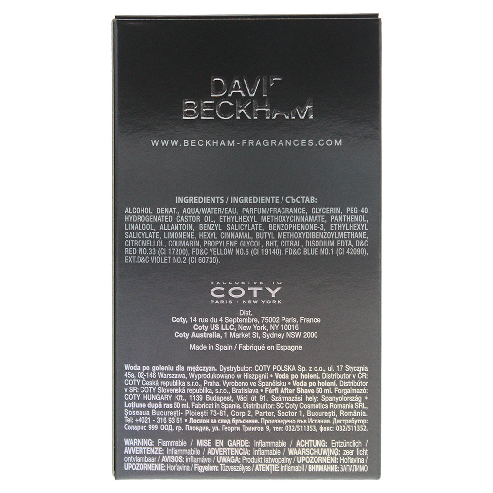 David Beckham The Essence Aftershave Lotion 50ml