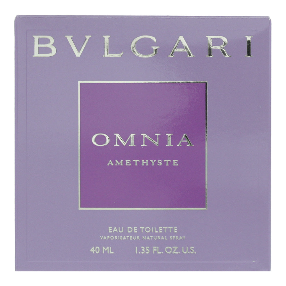 Bulgari Omnia Amethyste Eau de Toilette 40ml - Box