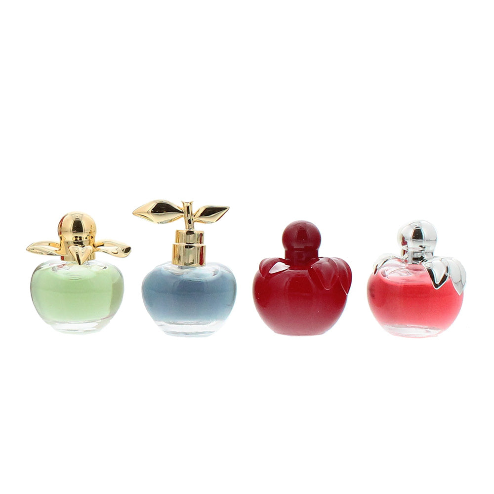 Nina Ricci 4 Piece MINI Set Eau de Toilette 4 x 4ML Bella Luna Nina Rouge Nina - Product
