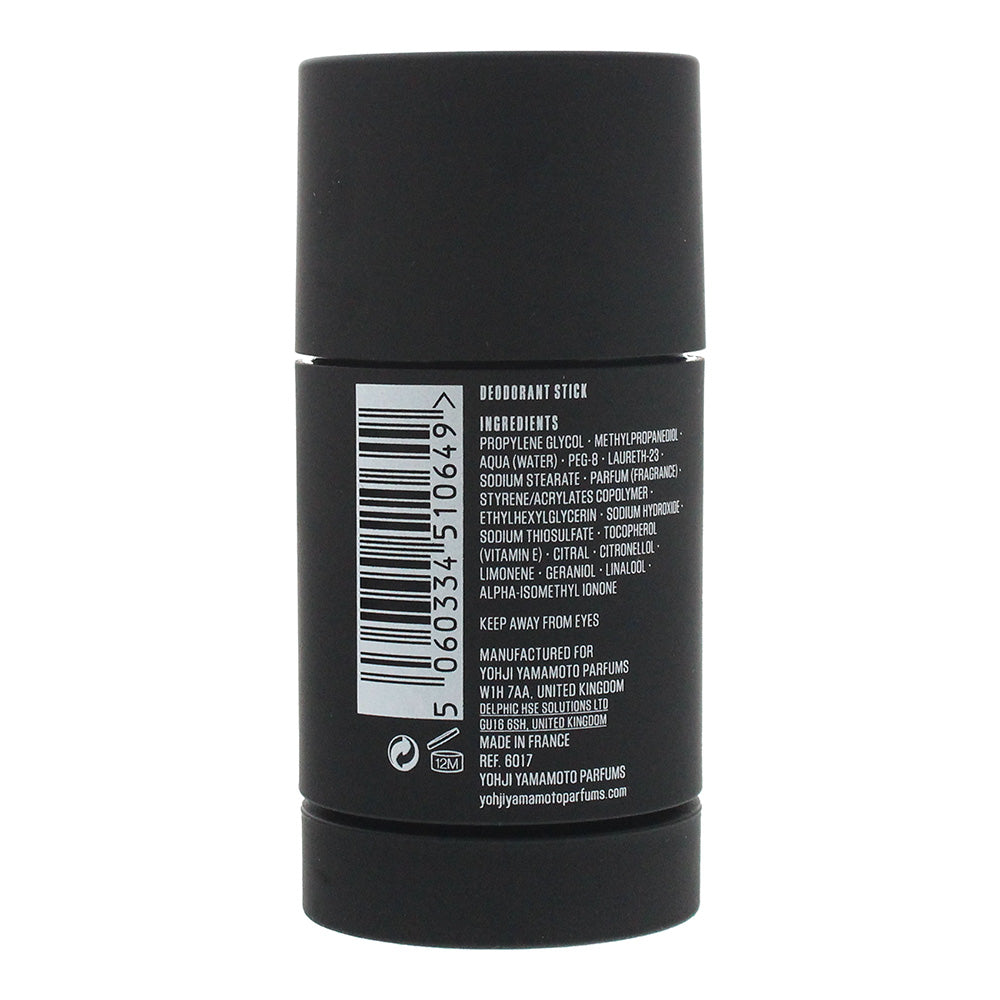 Yohji Yamamoto Pour Homme Deodorant Stick 75g