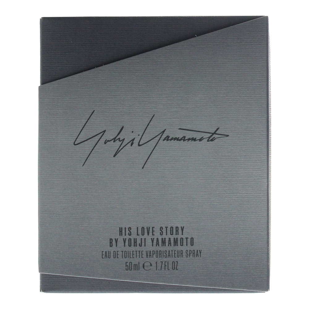 Yohji Yamamoto His Love Story Eau de Toilette 50ml - Box