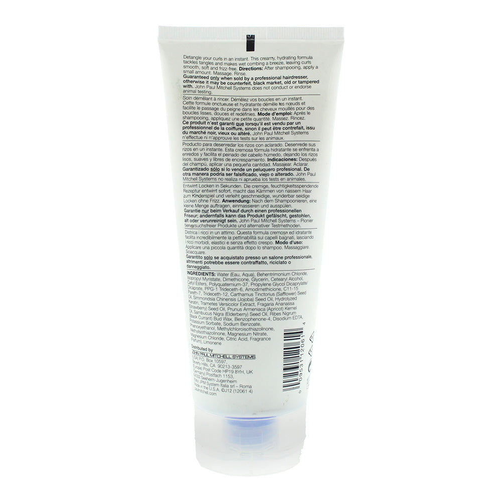 Paul Mitchell Curls Spring Loaded Frizz-Fighting Conditioner 200ml - Ingredients