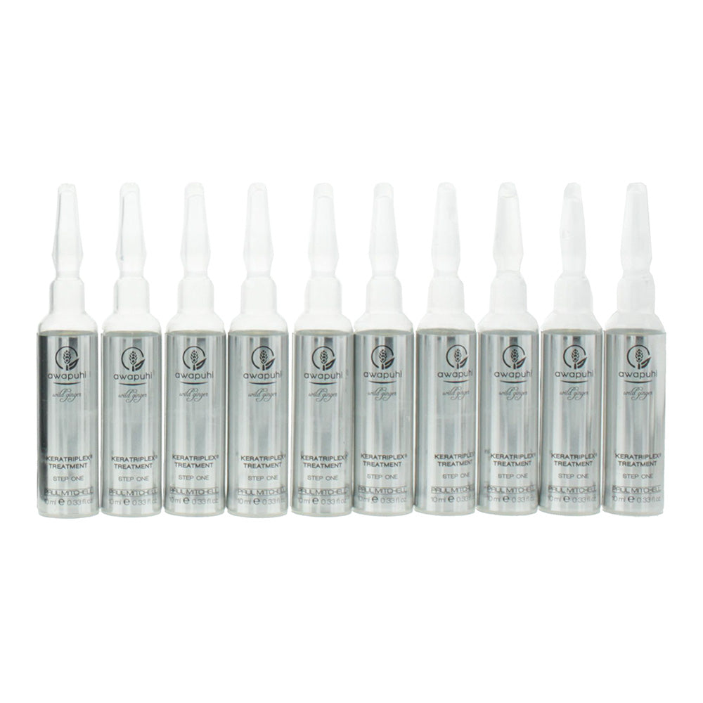 Paul Mitchell Awapuhi Wild Ginger Keratriplex Treatment 10 x 10ml - Product