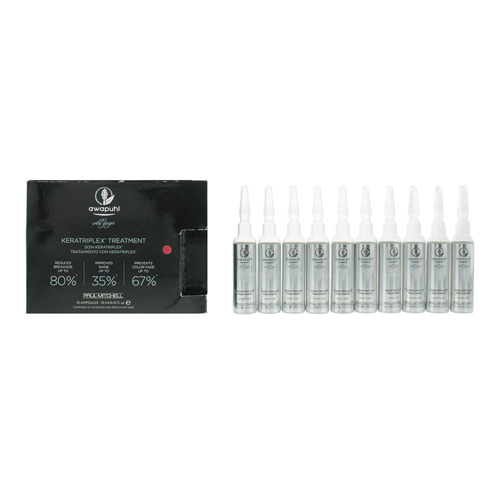 Paul Mitchell Awapuhi Wild Ginger Keratriplex Treatment 10 x 10ml
