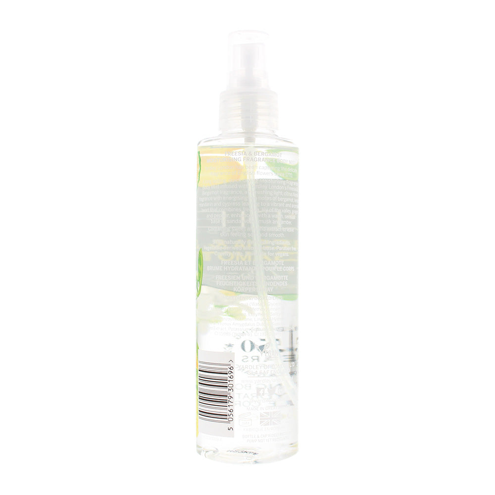 Yardley Freesia and Bergamot  Body Mist 200ml