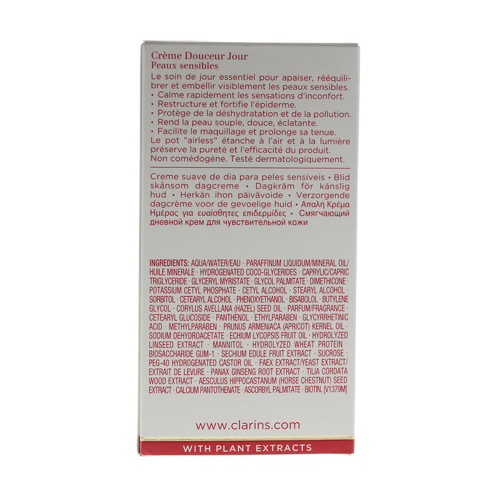 Clarins Gentle Day Cream 50ml for Sensitive Skin