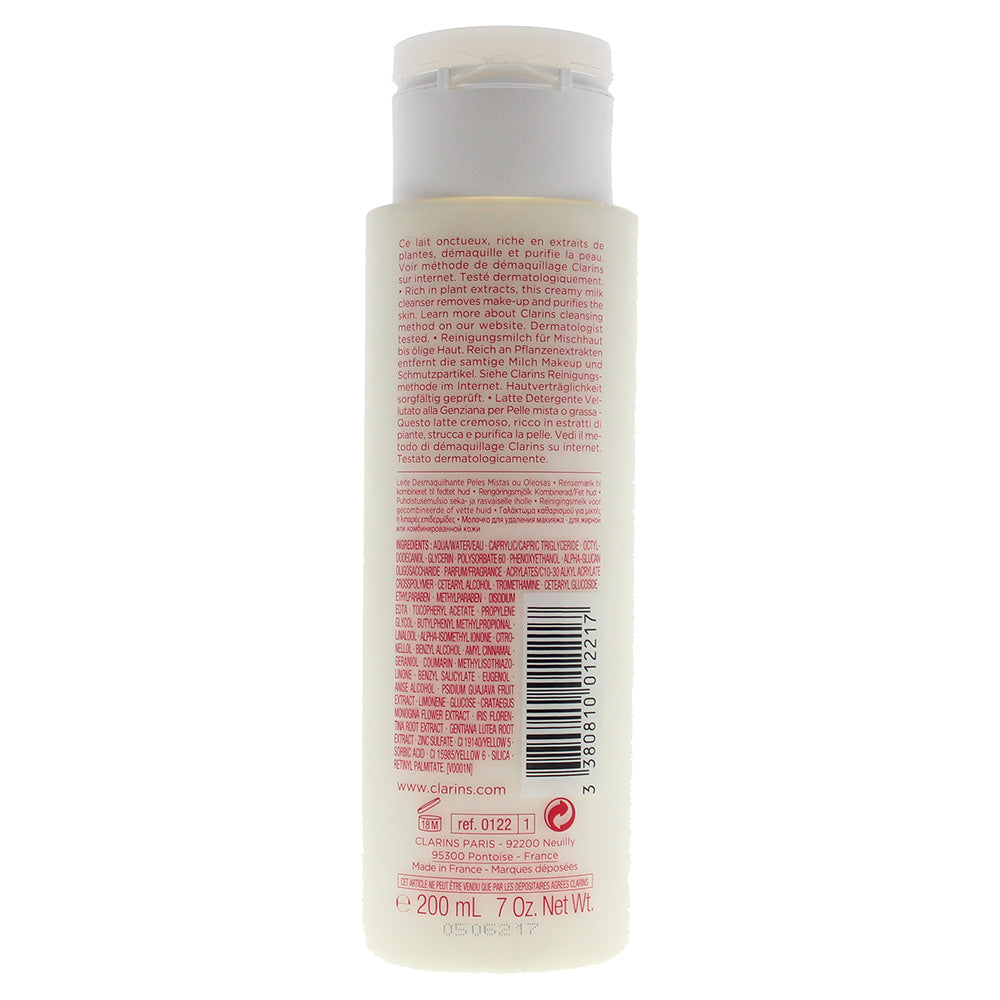 Clarins Cleansing Milk 200ml for Combination to Oily Skin