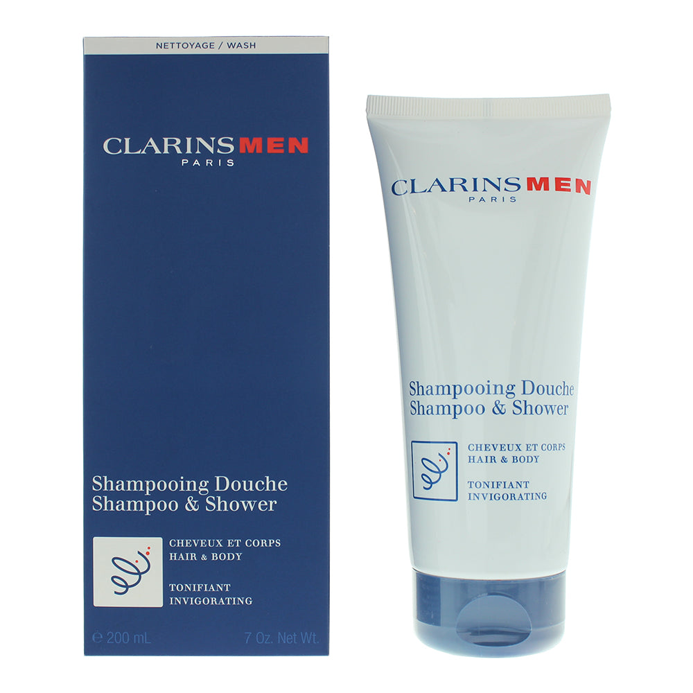 Clarins Men Shampoo and Shower for Hair & Body 200ml