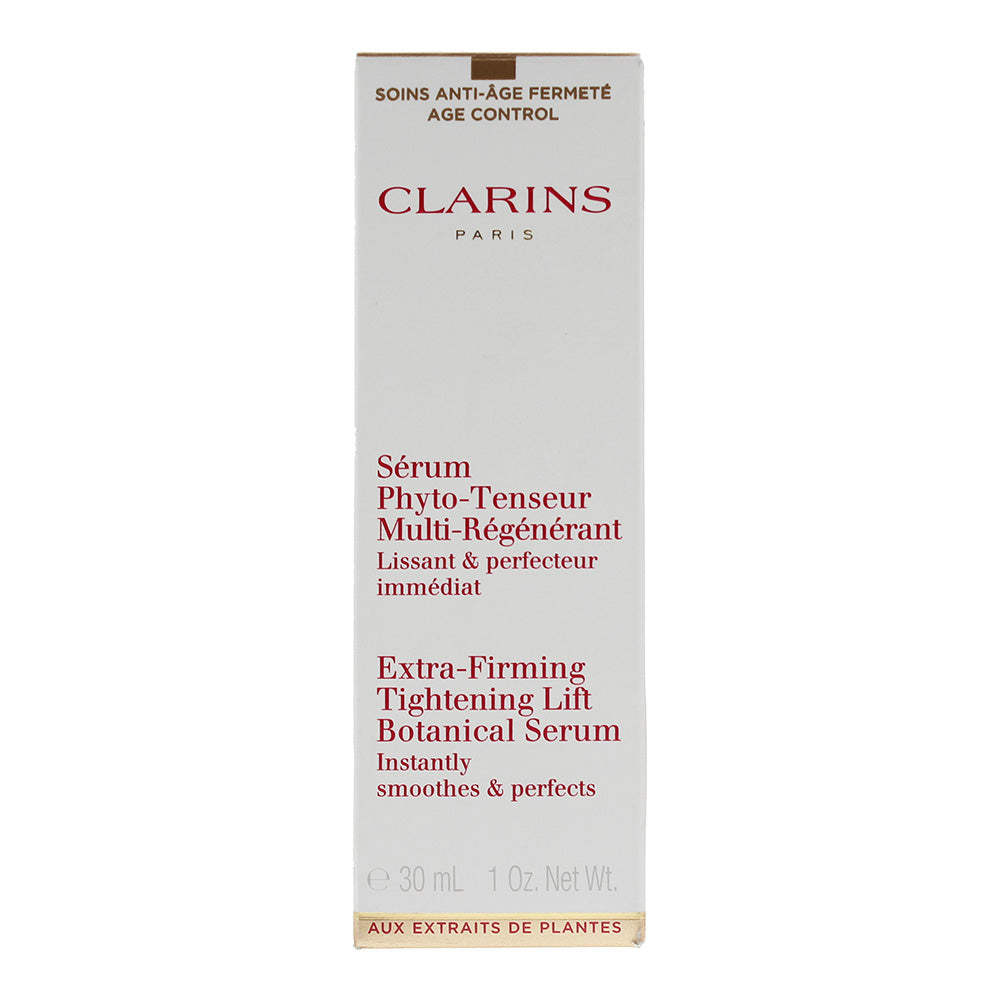 Clarins Extra-Firming Tightening Lift Botanical Serum 30ml - Box