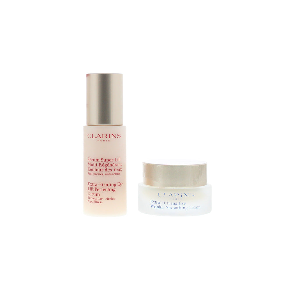 Clarins 2 Piece Gift Set: Extra Firming Eye Cream 15ml - Extra Firming Eye Serum - Product