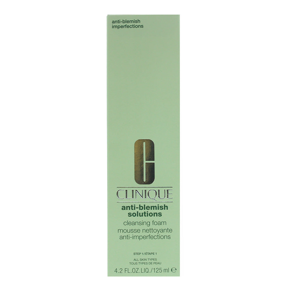Clinique Anti-Blemish Solutions Cleansing Foam 125ml - Box
