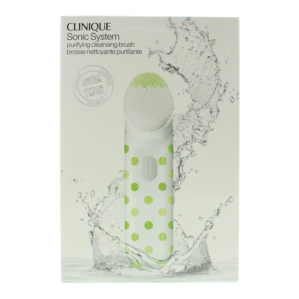 Clinique Polka Dot Sonic System Purifying Cleansing Brush - Box