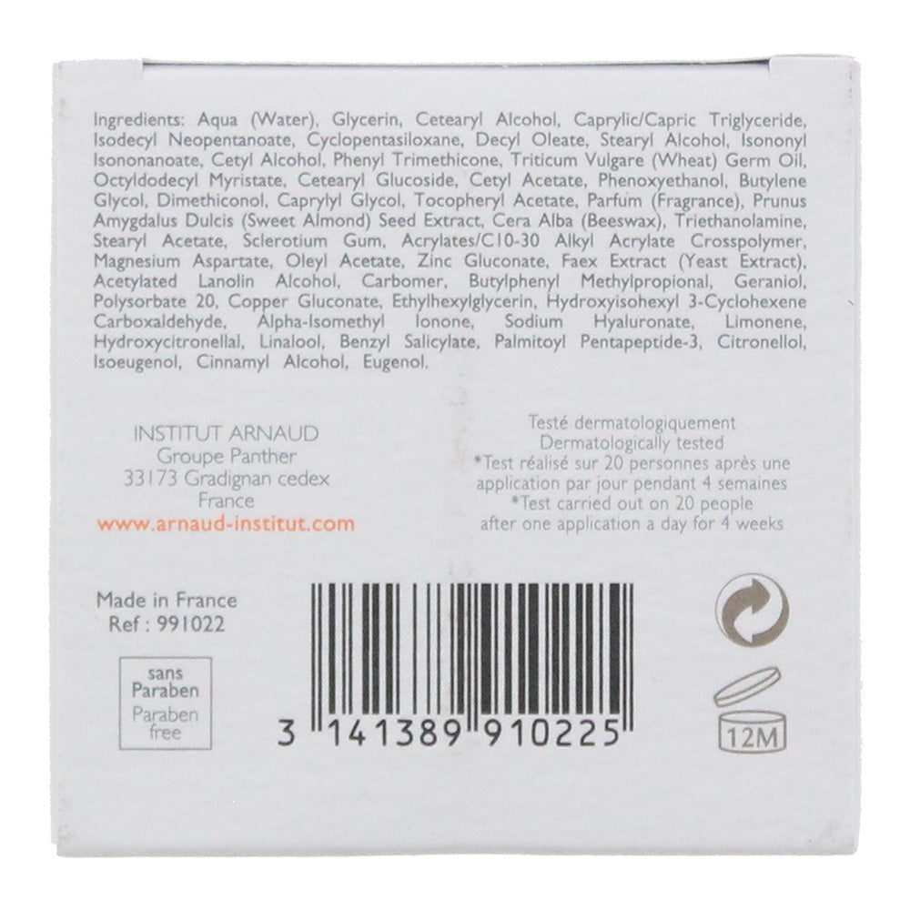 Institut Arnaud Nutri Regenerating Night Cream 50ml - Ingredients