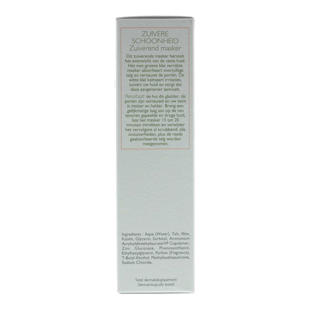 Institut Arnaud Pure Beauty Purifying Face Mask 50ml - Ingredients