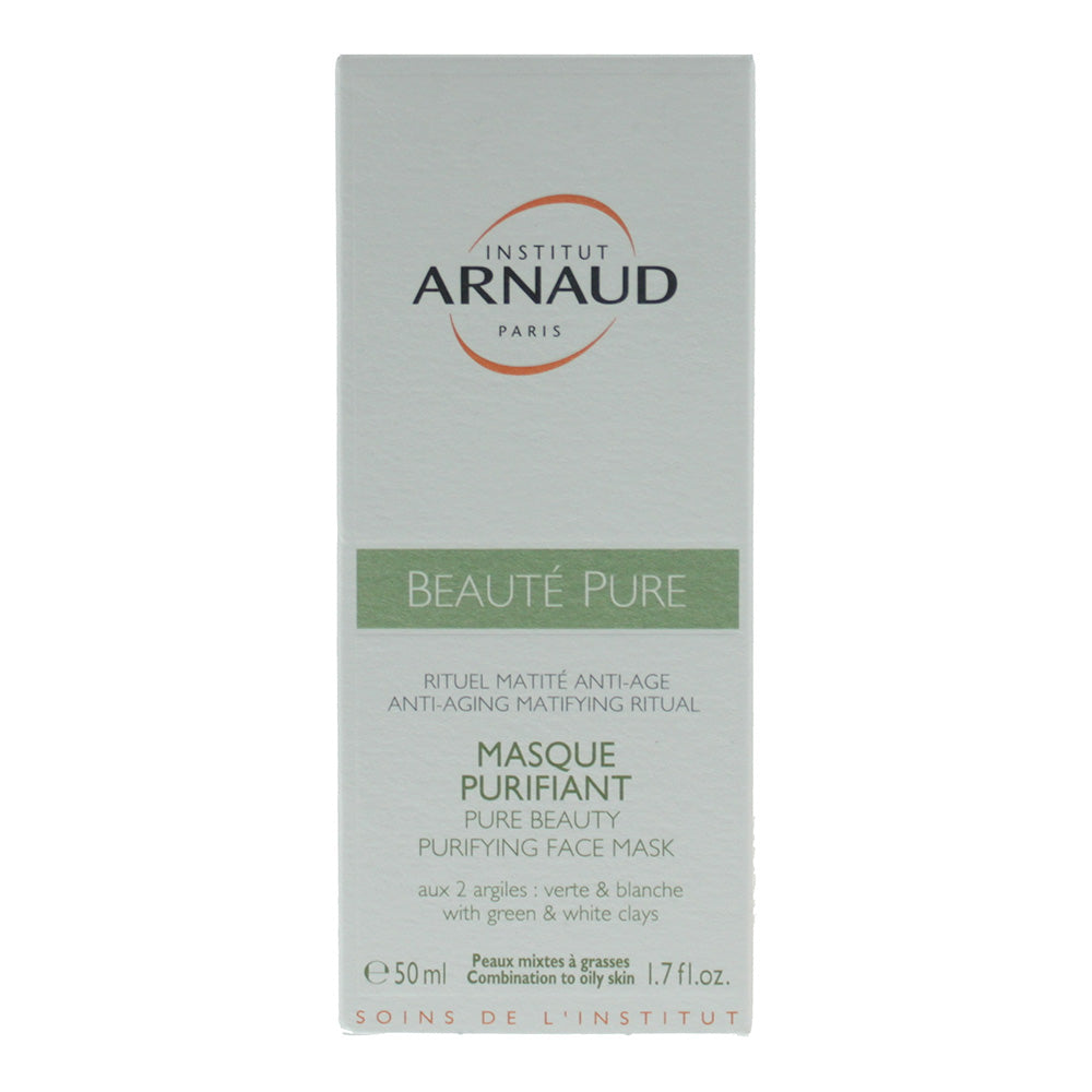 Institut Arnaud Pure Beauty Purifying Face Mask 50ml - Box