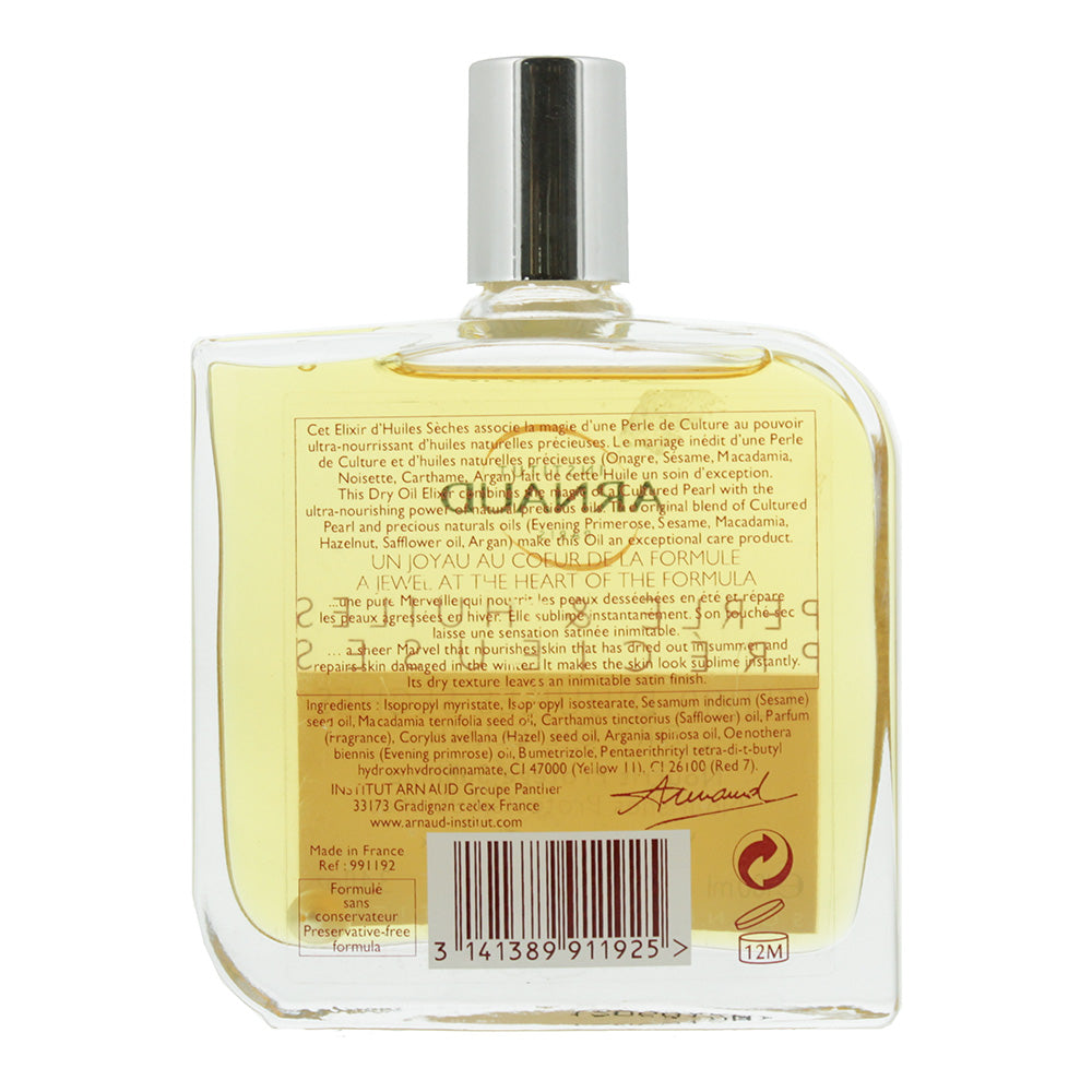 Institut Arnaud Dry Oil Elixir for the Face Body and Hair 100ml - Ingredients