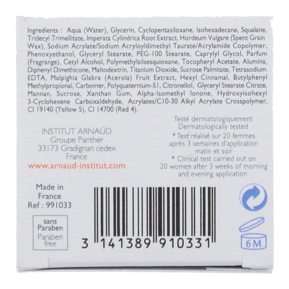 Institut Arnaud Hydra Absolute Replumping Serum 30ml - Ingredients