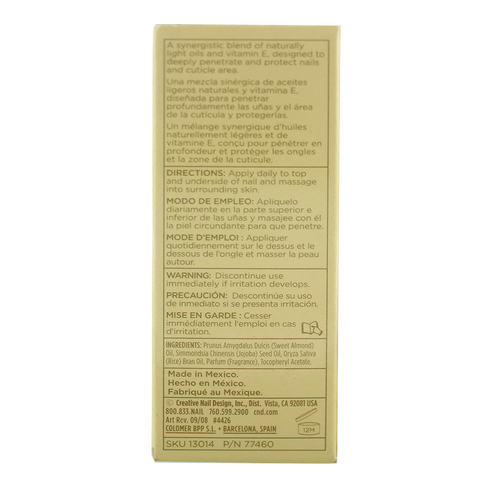 CND Solar Oil Nail & Cuticle Conditioner 15ml