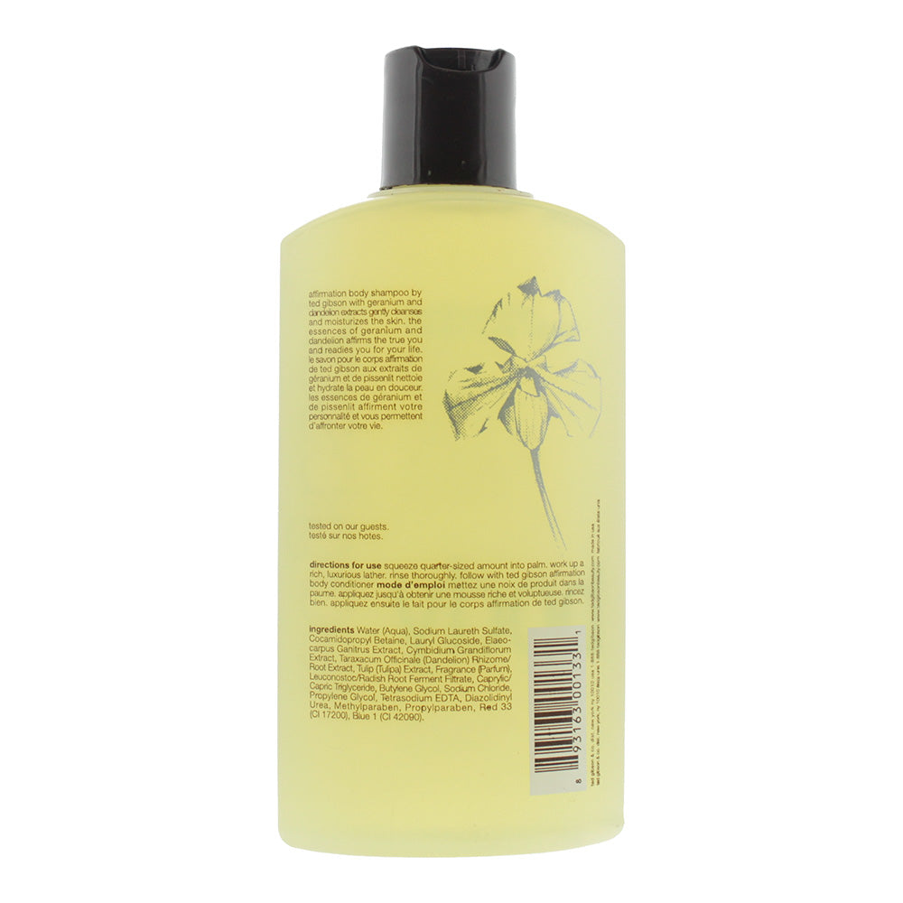 Ted Gibson Body Affirmation Body Shampoo 236ml - Ingredients